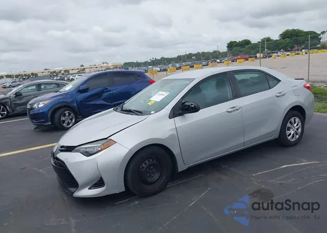 2017 Toyota Corolla L из США, поврежденный, VIN 2T1BURHE4HC791958